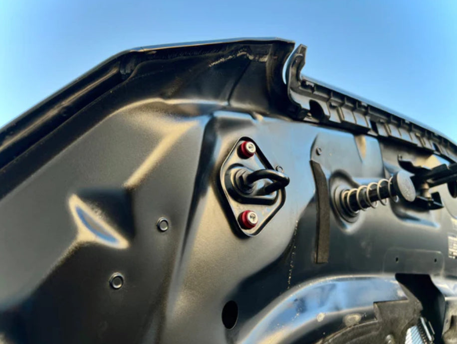 Titanium Mercedes 2008-2014 C-Class Dress Up Engine Bay Hardware Kit (W204)