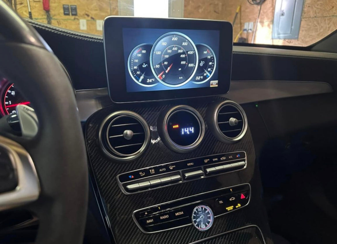P3 V3 OBD2 - Mercedes W205 C Class Gauge (2015-2019)
