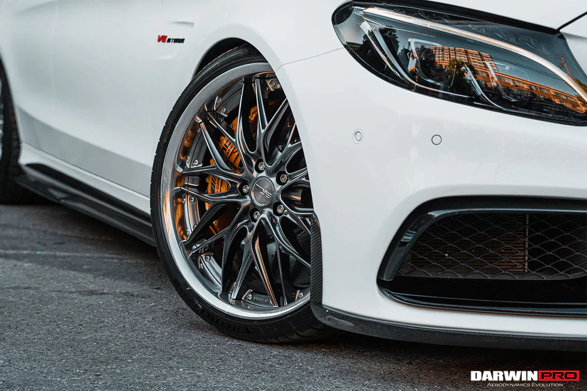 W205 C63/S AMG Sedan BKSS Style Carbon Fiber Front Lip
