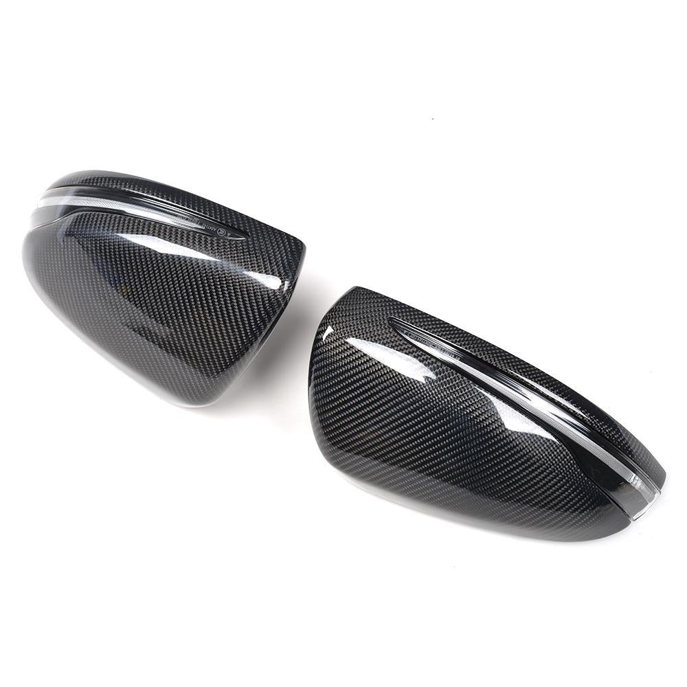 Carbon Fiber Mirror Caps (Full Replacement for W205 C class / W213 E Class / S class W222)