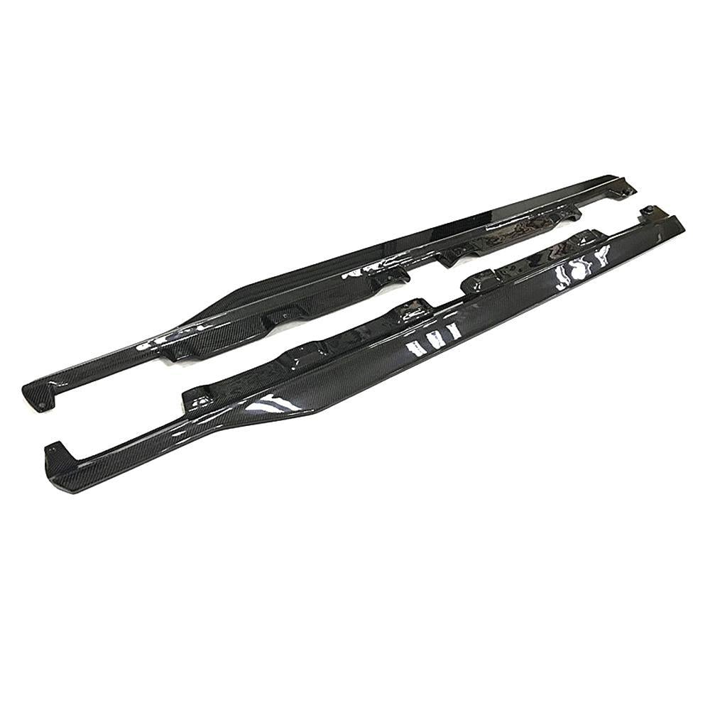 AMG GT / S Carbon Fiber Side Skirt Extensions