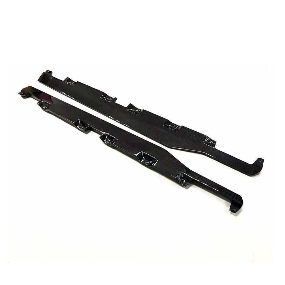 AMG GT / S Carbon Fiber Side Skirt Extensions