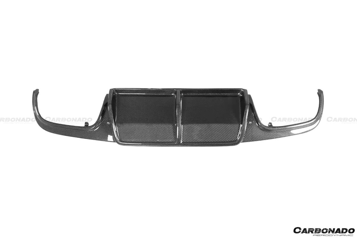2008-2011 Mercedes Benz W204 C63 AMG AK Style Carbon Fiber Rear Diffuser