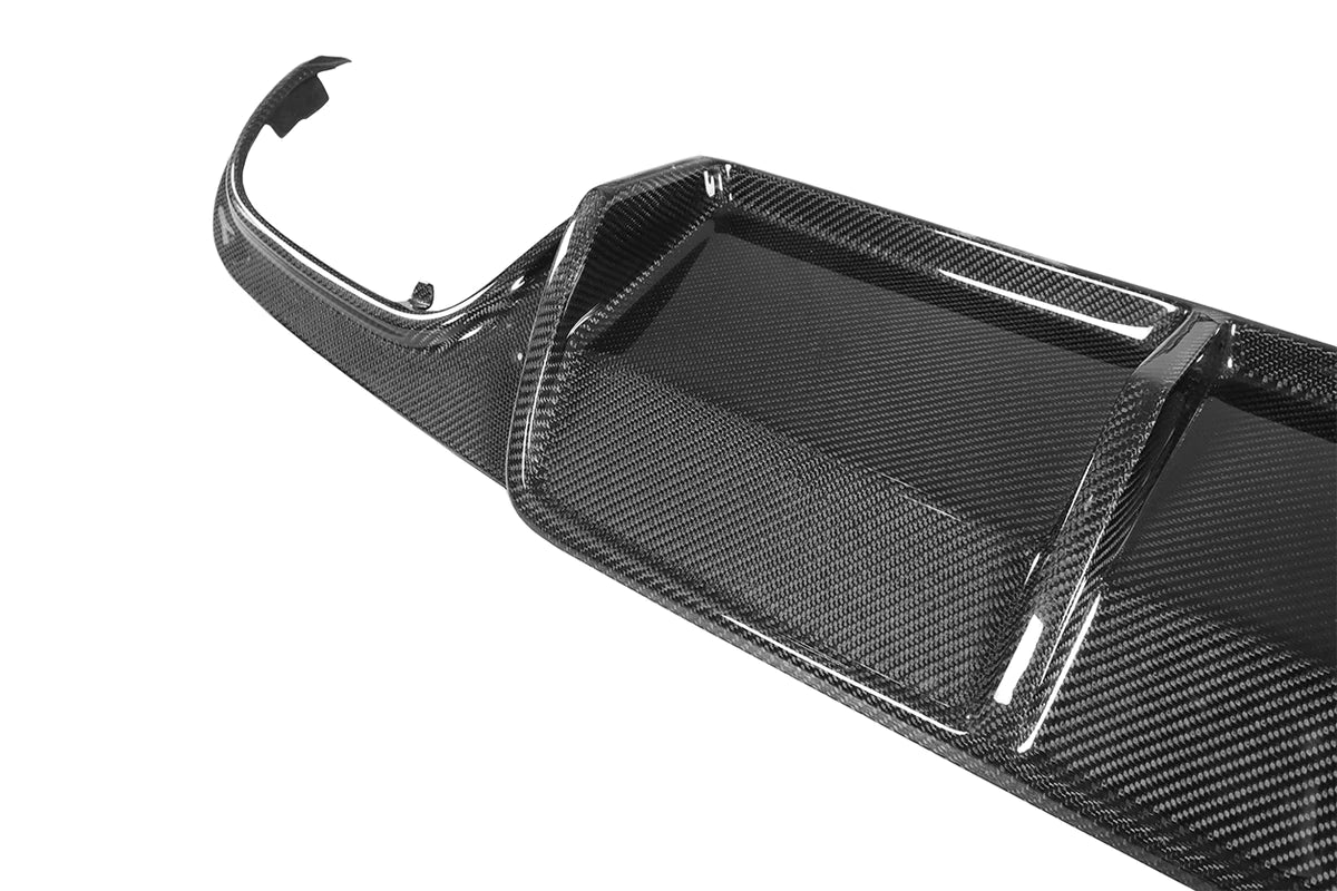 2008-2011 Mercedes Benz W204 C63 AMG AK Style Carbon Fiber Rear Diffuser