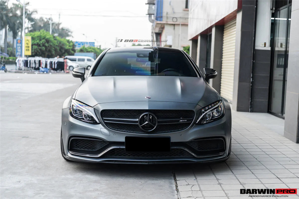 W205 C63/S AMG Carbon Fiber Front Canards