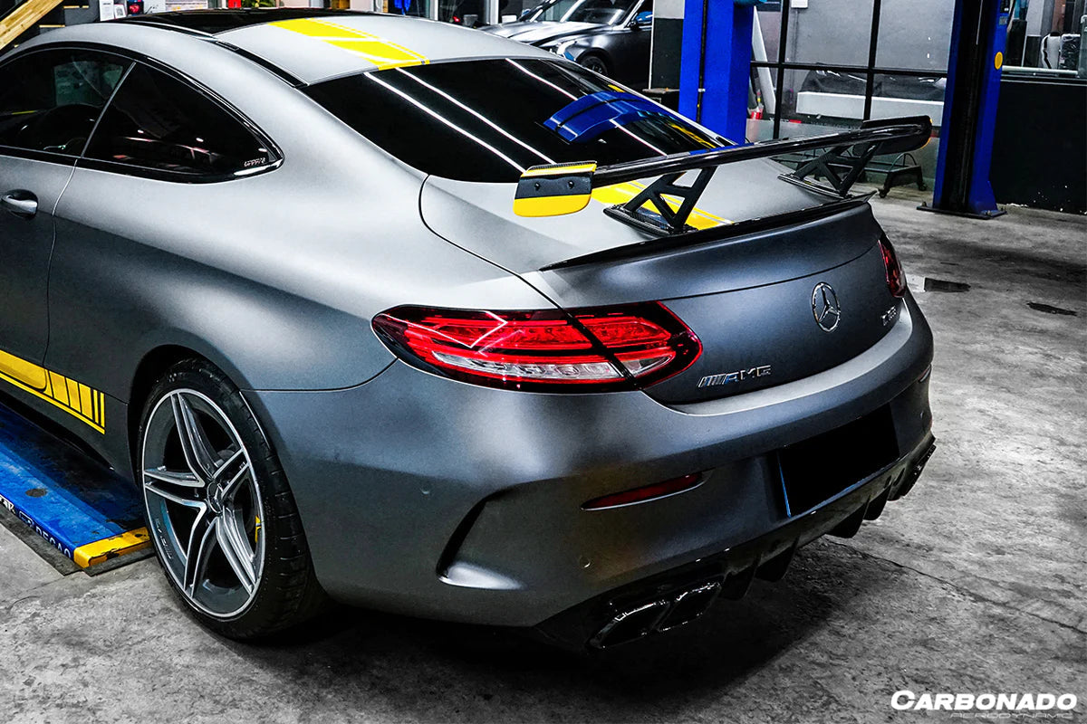 2015-2021 Mercedes Benz C-Class W205 Coupe Dp Style Trunk Spoiler