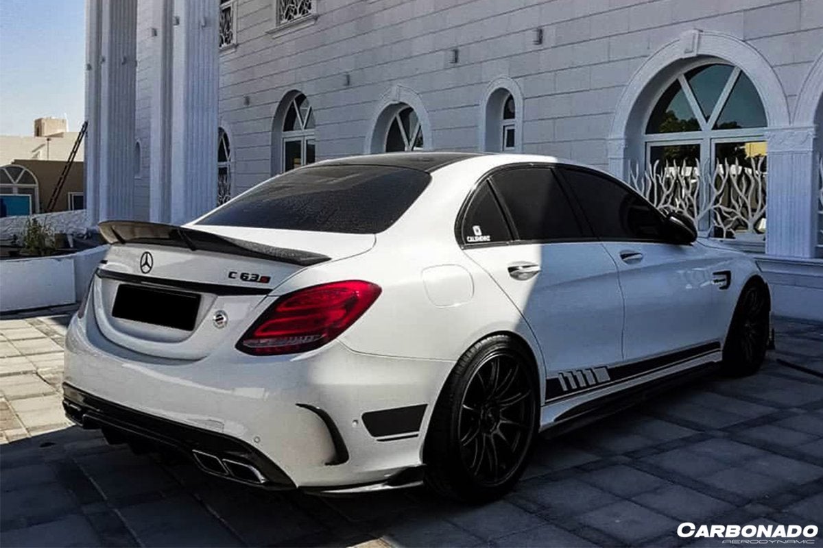 2015-2021 Mercedes Benz C-Class W205 Sedan RT Style Trunk Spoiler