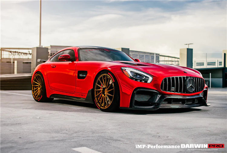 2015-2022 Mercedes Benz AMG GT/GTS/GTC IMP Style Partial Carbon Fiber Side Skirts