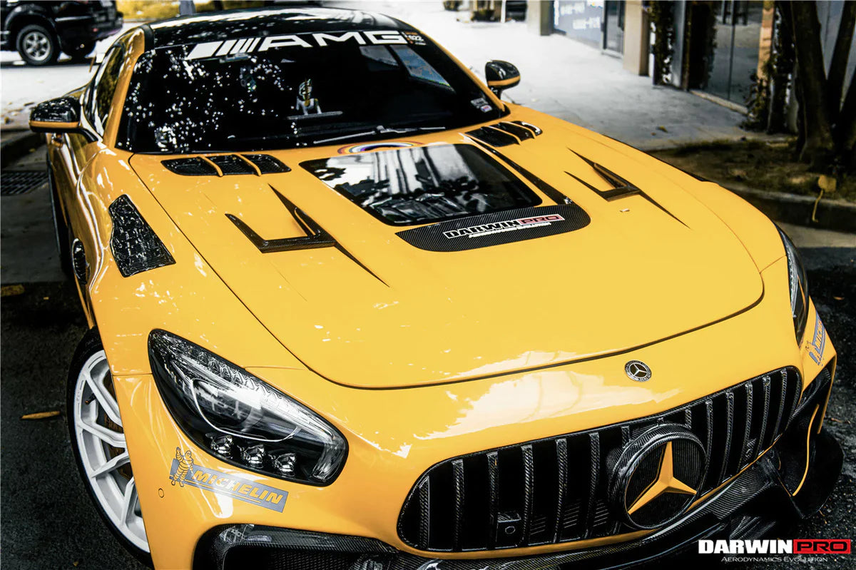 2015-2021 Mercedes Benz AMG GT/GTS/GTC/GTR BK Style Partial Carbon Fiber Front Fender