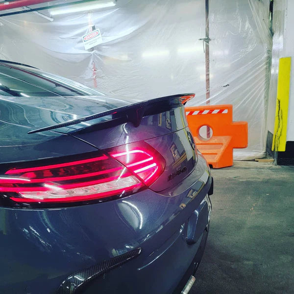 Aero Republic 2015-2021 Carbon Fiber Rear Spoiler RT Style for Mercedes Benz W205 (Coupe/Sedan)