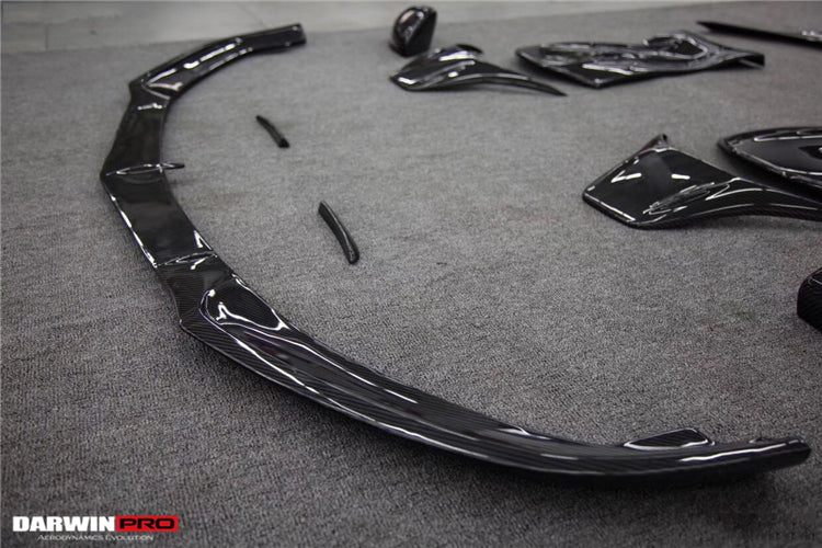 W205 C63/S AMG Sedan BKSS Style Carbon Fiber Front Lip