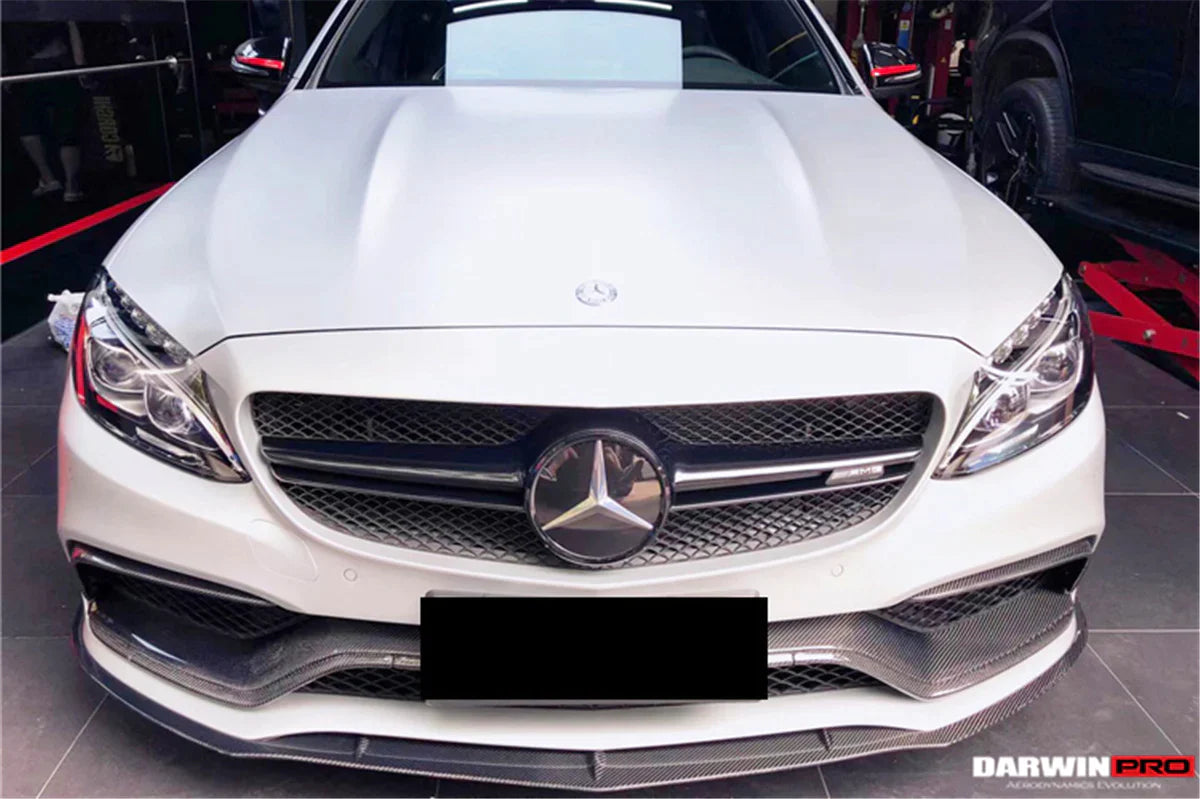 W205 C63/S AMG Carbon Fiber Front Canards