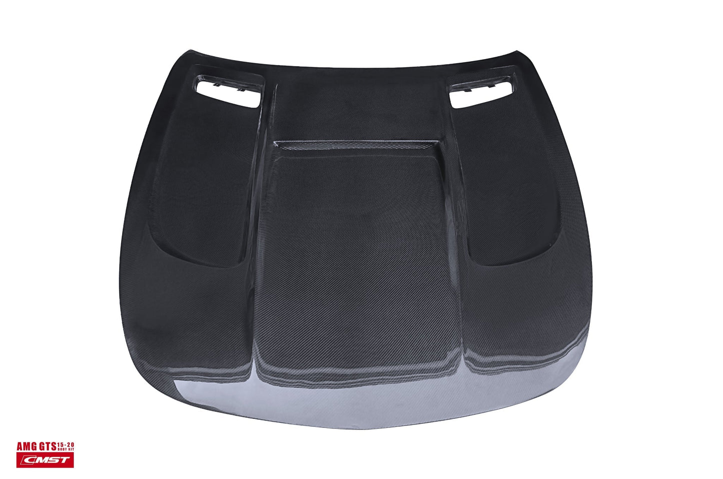 CMST Tuning Carbon Fiber Hood Black Series Style for Mercedes Benz C190