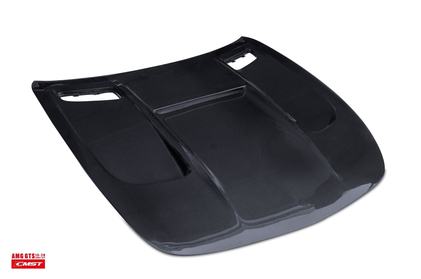 CMST Tuning Carbon Fiber Hood Black Series Style for Mercedes Benz C190