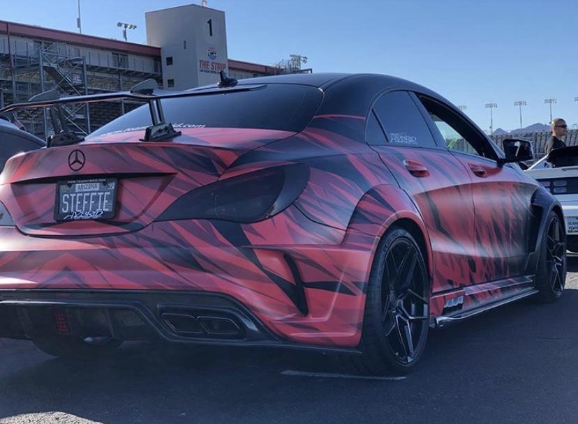 Carbon Fiber Widebody Kit for C117 2014-2019 CLA-250 CLA-45 AMG