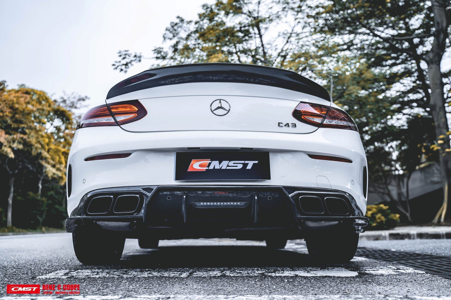 Exhaust Tips for Mercedes Benz C300 C43 C63 CLA45 CLA35 CLA250