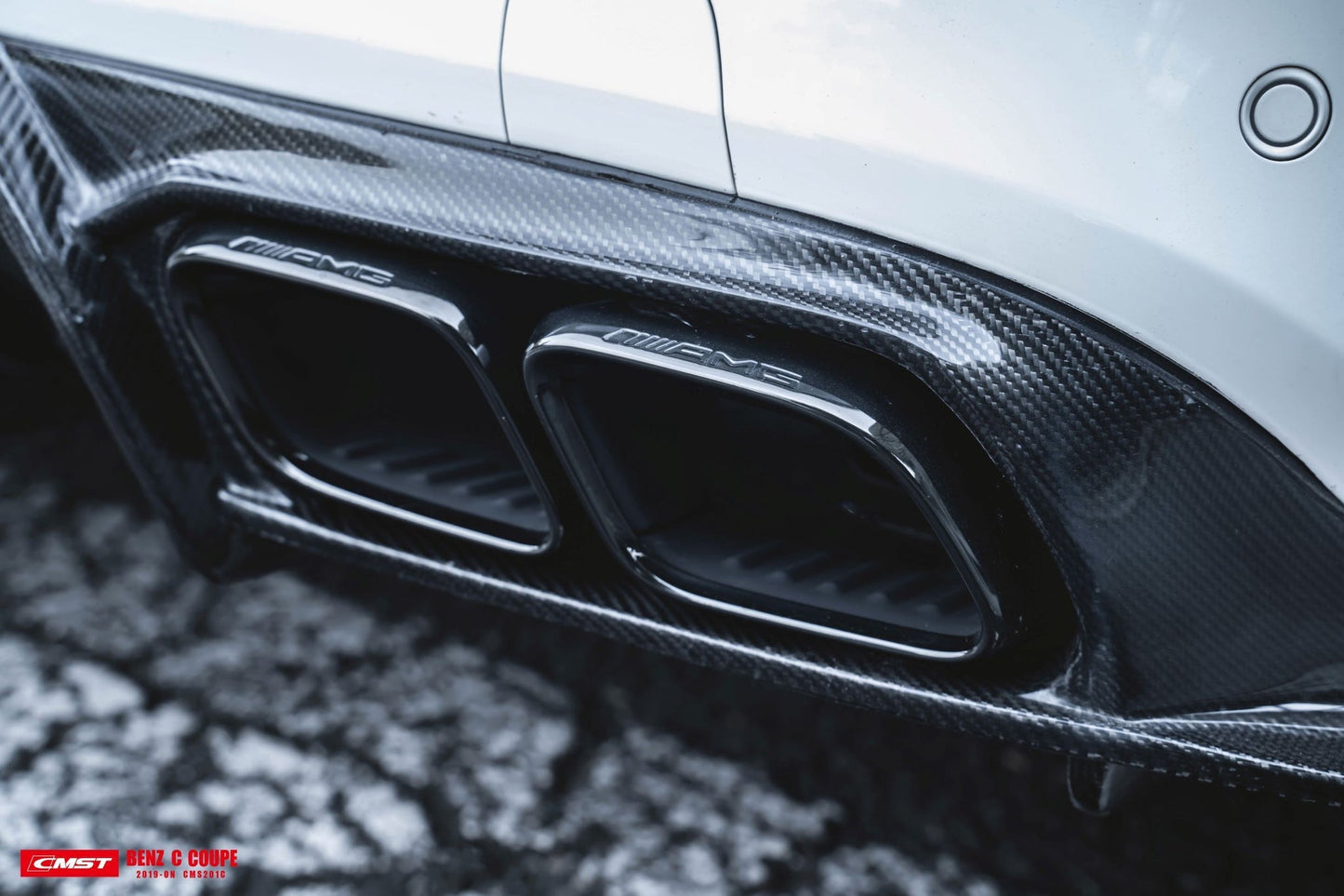 Exhaust Tips for Mercedes Benz C300 C43 C63 CLA45 CLA35 CLA250
