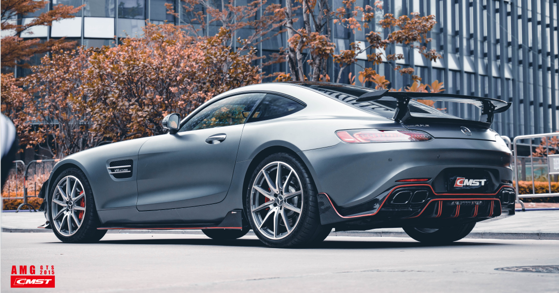 Carbon Fiber Side Skirts for Mercedes Benz C190 AMG GT GTS 2015+