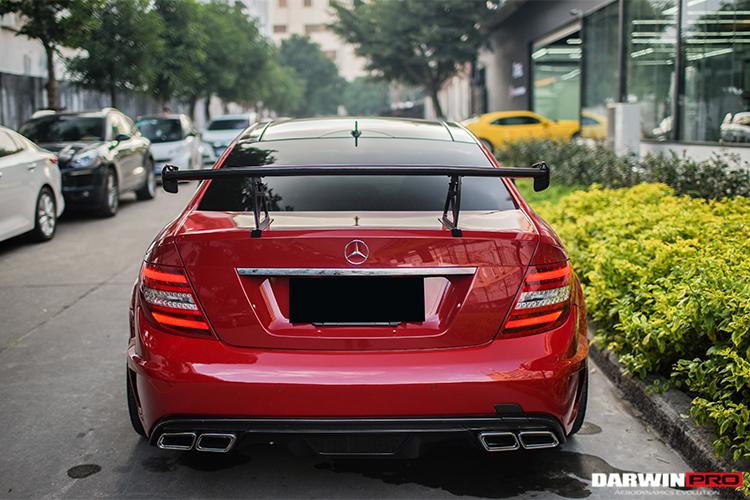 W204 C Class/ C63 AMG Coupe Carbon Fiber Trunk Spoiler
