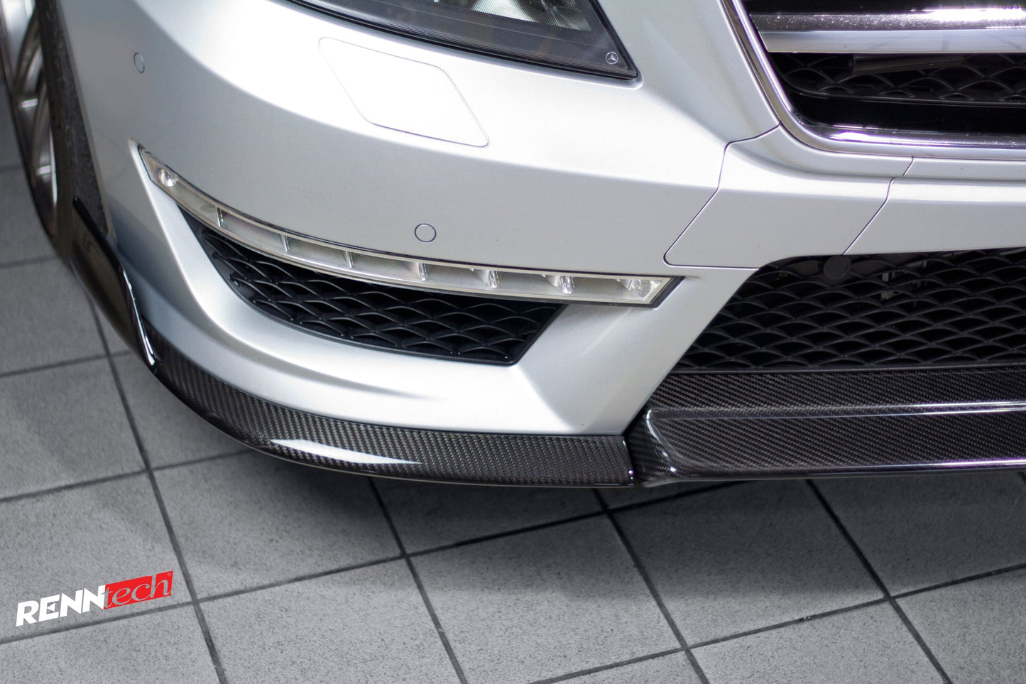 RENNtech | Carbon Fiber | 3 pc. Front Splitter | 218 - CLS Class