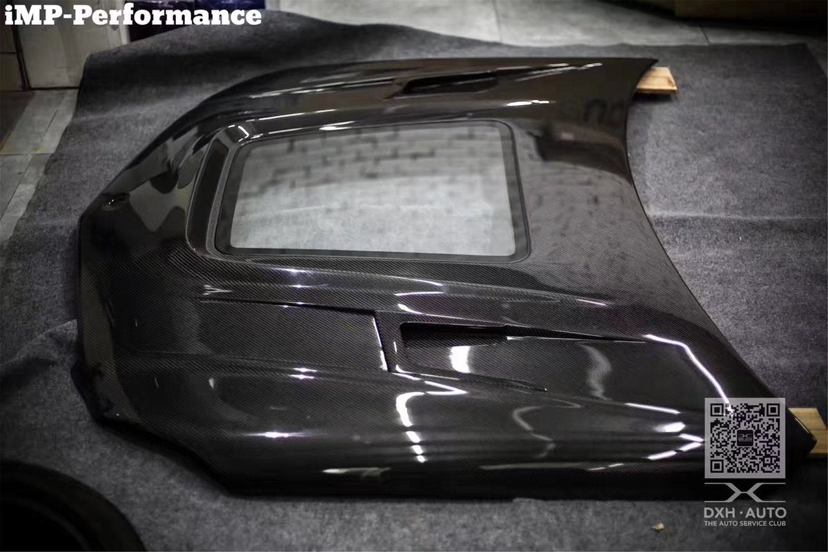 2012-2014 Mercedes Benz W204 C63 AMG IMP Style Carbon Fiber Hood (Darwin Pro)