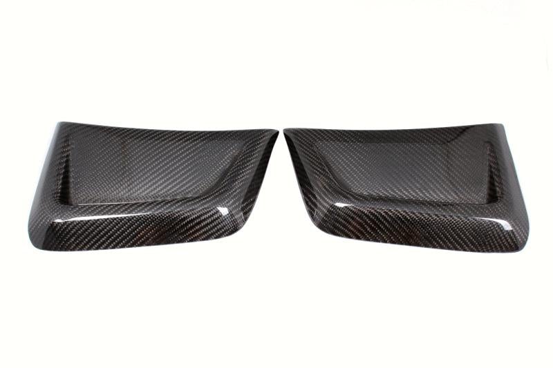 W204 C63 Carbon Fiber Side Grill Pieces