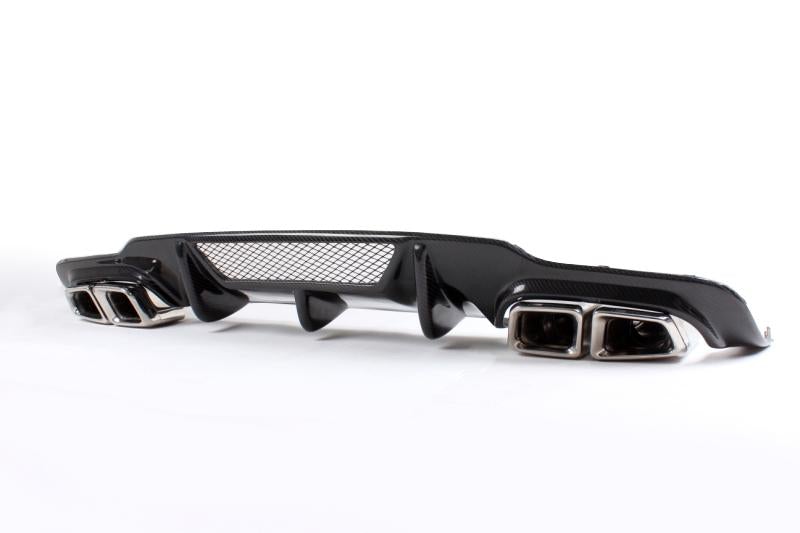 W204 C63 V Style Carbon Fiber Diffuser