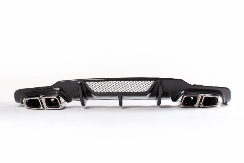 W204 C63 V Style Carbon Fiber Diffuser