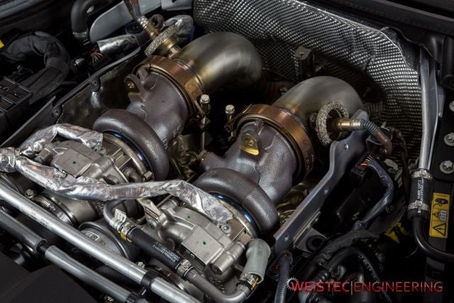 M177 Downpipes Weistec, C63s 4L V8
