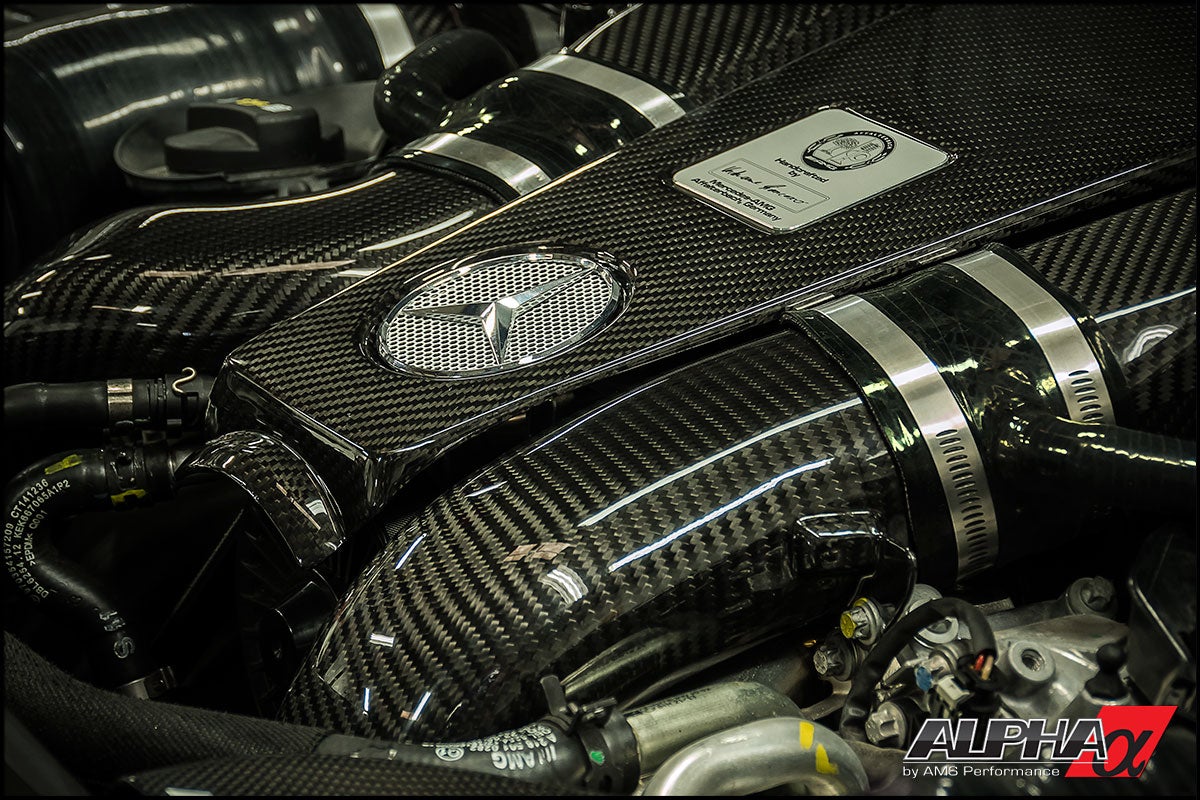 Alpha Performance AMG M157 / M278 Carbon Fiber Engine Cover / Intake system