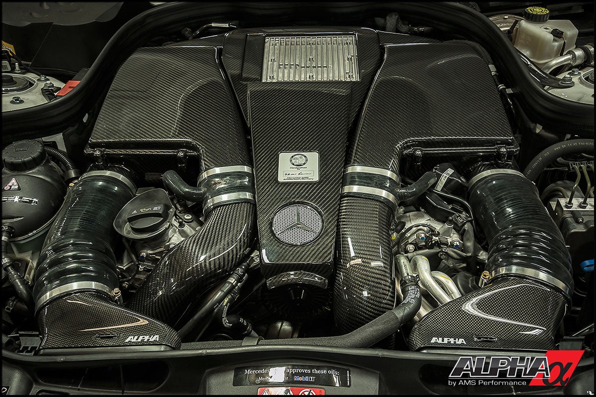 Alpha Performance AMG M157 / M278 Carbon Fiber Engine Cover / Intake system