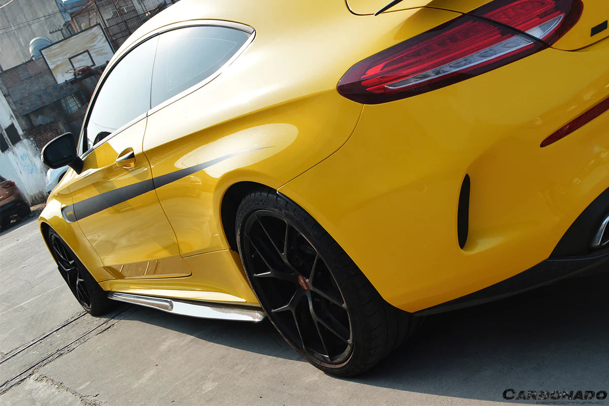 2015-2021 Mercedes Benz C-Class W205 Coupe PS Style Side Skirts