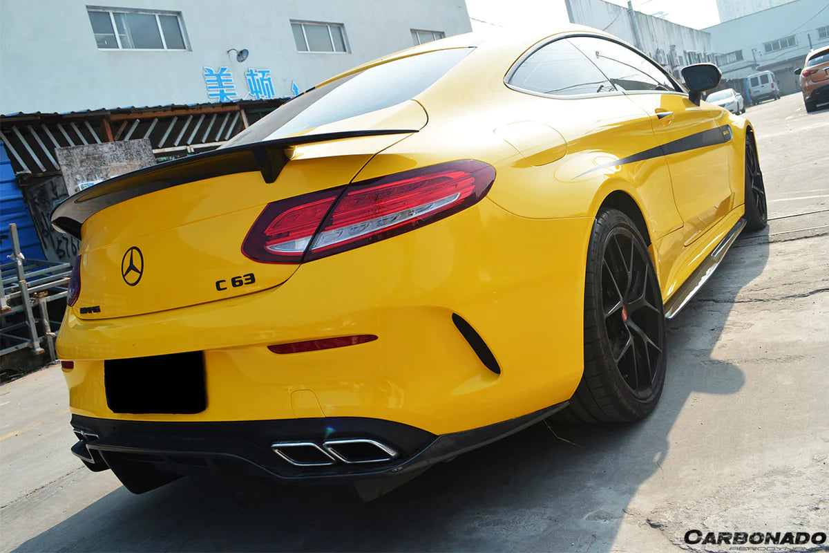 2015-2021 Mercedes Benz C-Class W205 Coupe PS Style Side Skirts