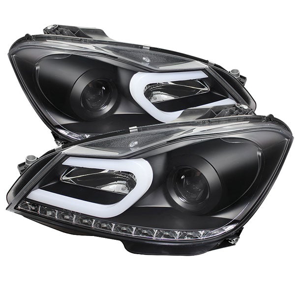 SPYDER MERCEDES BENZ W204 C-CLASS PROJECTOR HEADLIGHTS