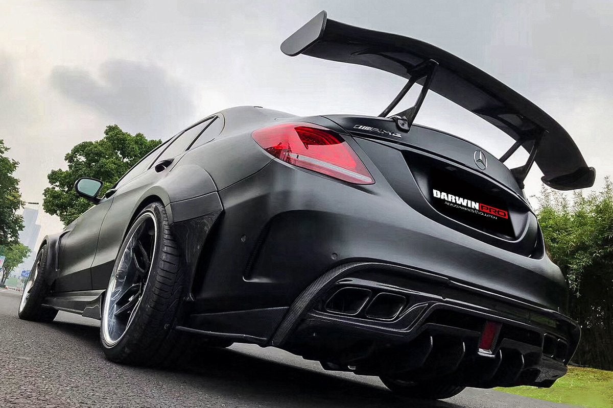2019-2021W205 C63/S AMG Sedan IMP Style Partial Carbon Fiber Full Body Kit