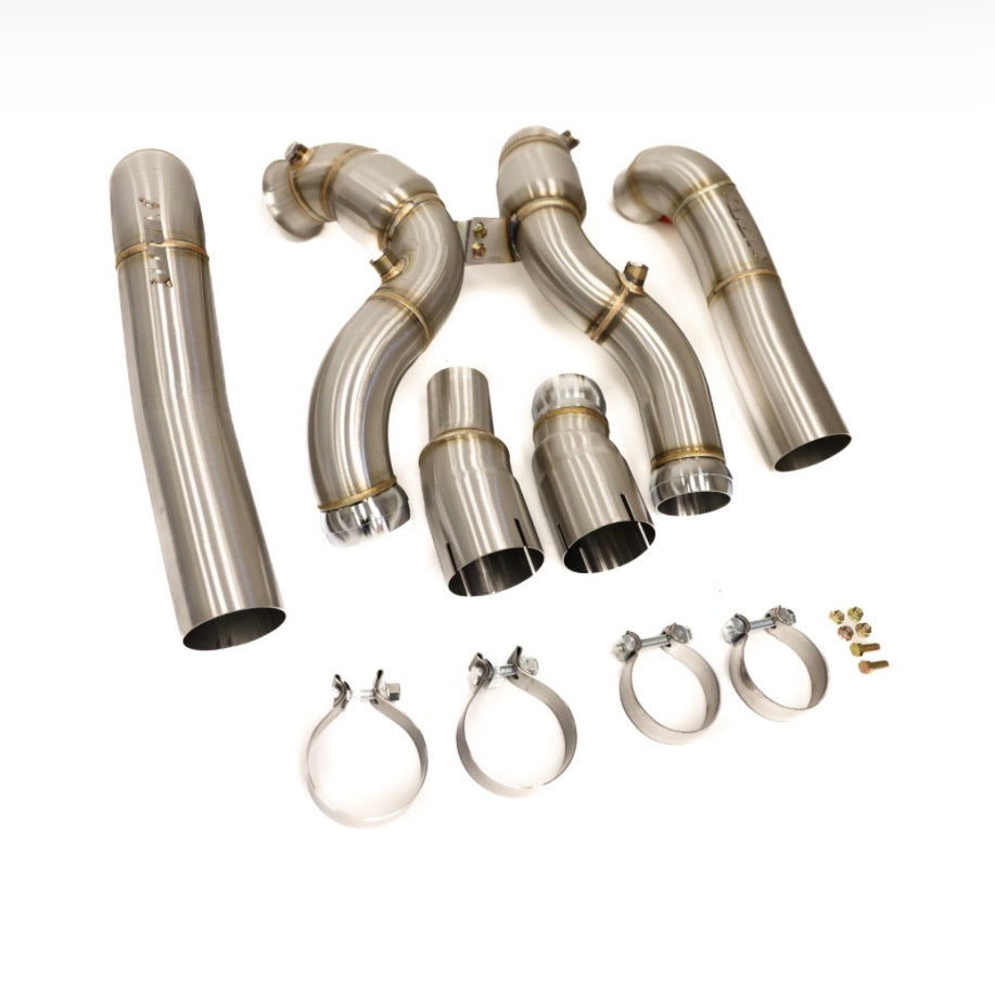 AMG GT 3.5" DOWNPIPES - C190 GT/GTS/GTC/GTR M178