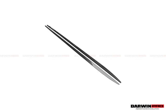 2015-2021 Mercedes Benz W205 C63/S AMG Coupe Carbon Fiber Side Skirts Extension