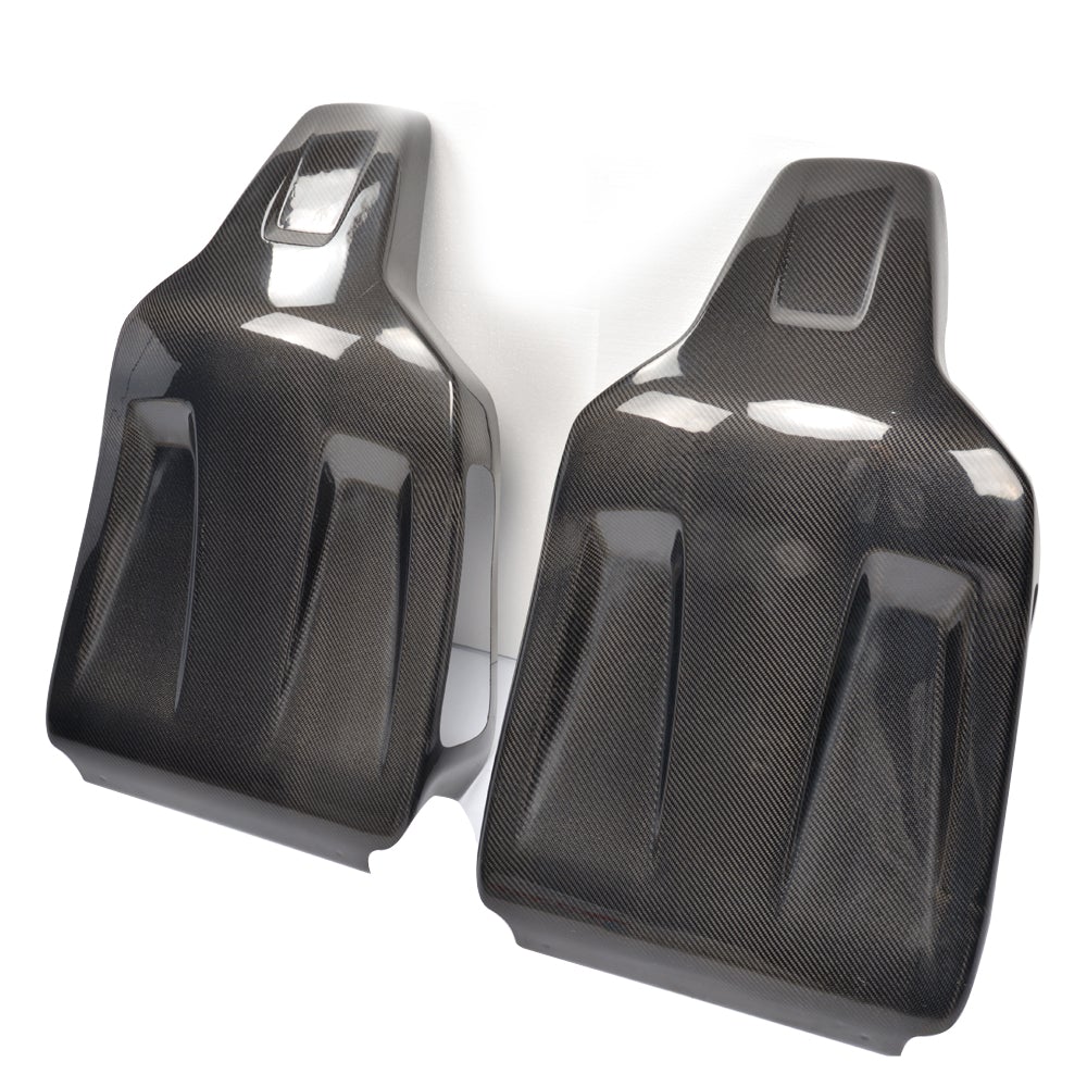 W204 C Class Carbon FIber Seat Back Covers (Complete Replacement)