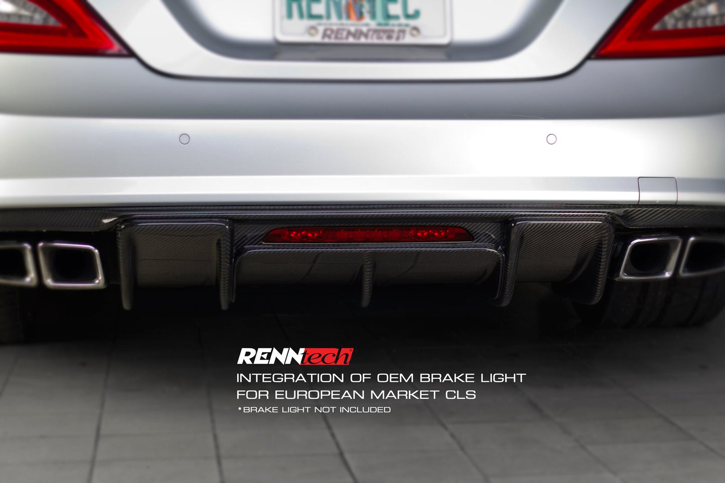 RENNtech | Carbon Fiber | Rear Diffuser | 218 - CLS Class