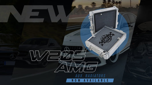 CSF Mercedes W205 AMG Auxiliary Radiators