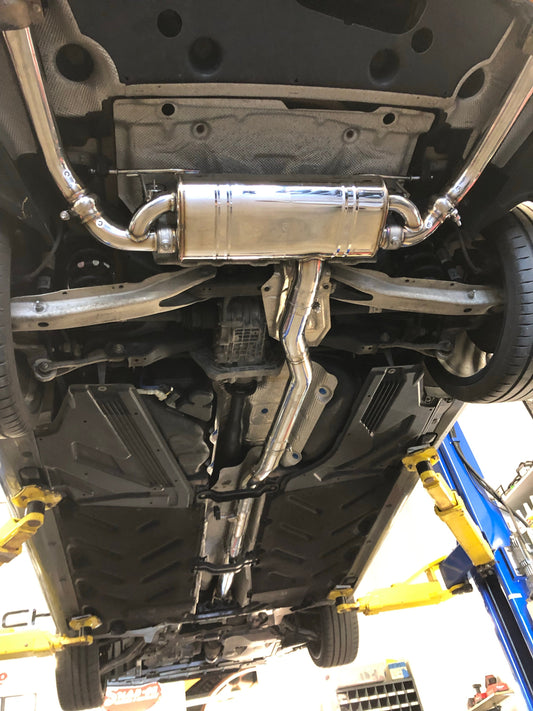 Mercedes Benz CLA 45 catback Valved exhaust
