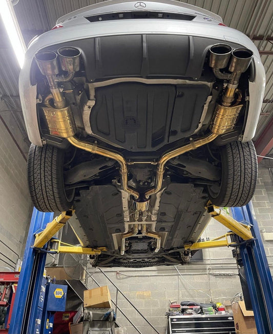 Mercedes C63 AMG W204 Valved exhaust