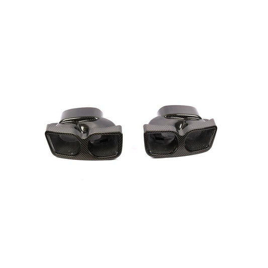 Carbon Fiber W205 Exhaust tips