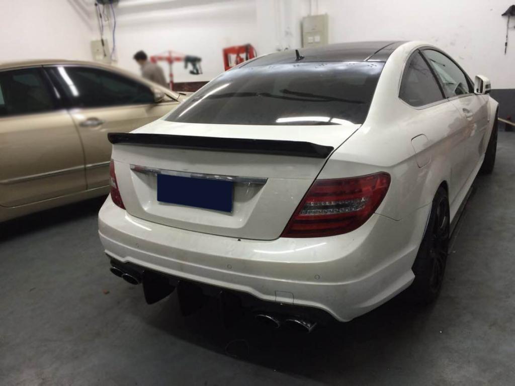 W204 Carbon Fiber Classic ZF Spoiler