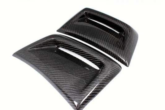 W204 C63 Carbon Fiber Side Grill Pieces